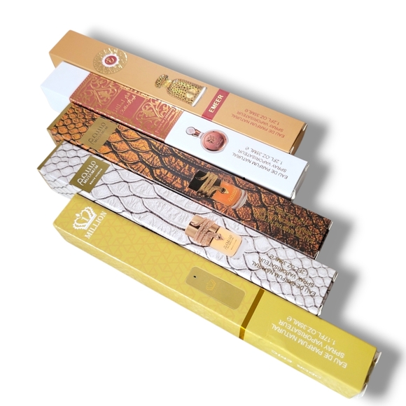 NWT Dubai Inspired Luxury Unisex EDP Travel Size 35ml Bundle (5pc) - Picture 4 of 10